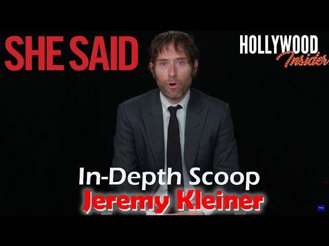 The Hollywood Insider Video Jeremy Kleiner Interview