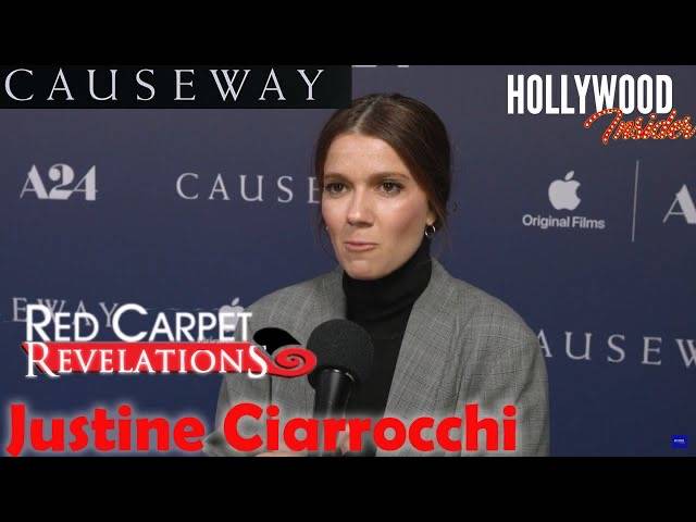 The Hollywood Insider Video Justine Ciarrocchi Interview