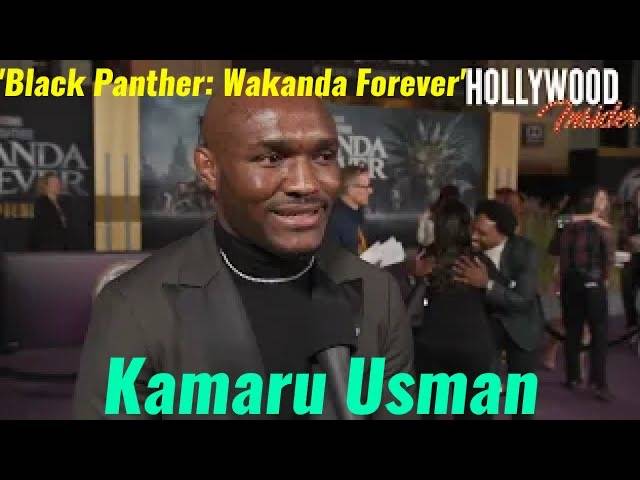 The Hollywood Insider Video Kamaru Usman Interview