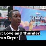 Video: Kieron Dryer | UK Red Carpet Revelations at Premiere of 'Thor: Love and Thunder'