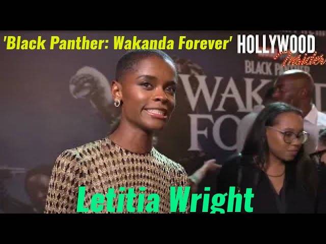 The Hollywood Insider Video Letitia Wright Interview