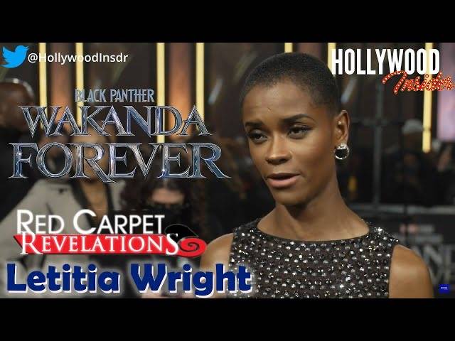 The Hollywood Insider Video Letitia Wright Interview