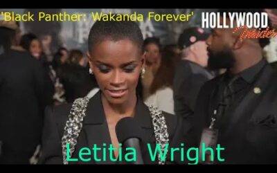 Video: Letitia Wright ‘Black Panther: Wakanda Forever’ | Red Carpet Revelations