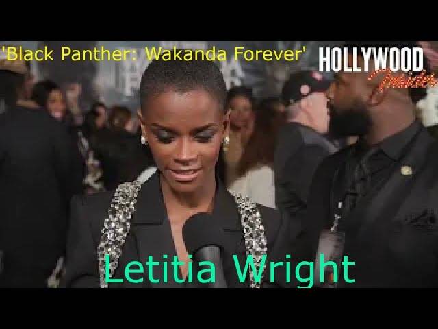The Hollywood Insider Video Letitia Wright Interview