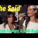 Video: Megan Twohey & Jodi Kantor 'She Said' | Red Carpet Revelations
