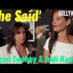 The Hollywood Insider Video Megan Twohey Jodi Kantor Interview