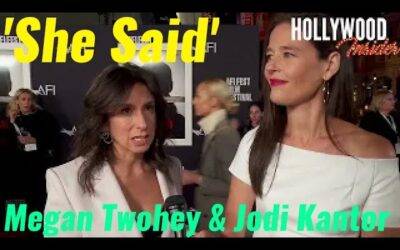 Video: Megan Twohey & Jodi Kantor ‘She Said’ | Red Carpet Revelations