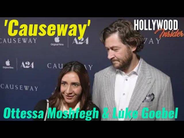 The Hollywood Insider Video Ottessa Moshfegh Luke Goebel Interview