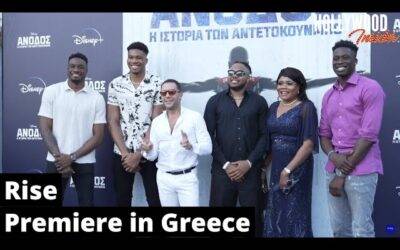 Video: Red Carpet Arrivals in Greece During the Premiere of ‘Rise’