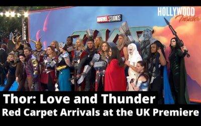 Video: Red Carpet Arrivals at the UK Premiere of ‘Thor: Love and Thunder’
