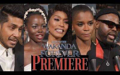 Video: Rendevous at ‘Black Panther: Wakanda Forever’ Premiere with Reactions from Stars