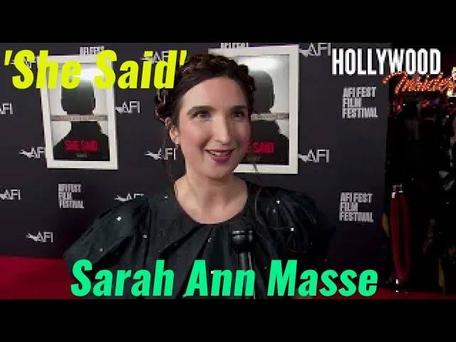 The Hollywood Insider Video Sarah Ann Masse Interview