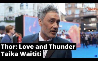 Video: Taika Waititi – Red Carpet Revelations at the UK Premiere of ‘Thor: Love and Thunder’