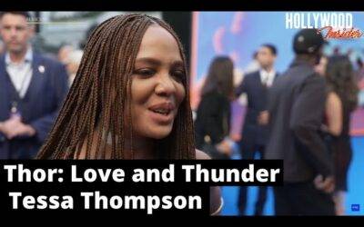 Video: Tessa Thompson | UK Red Carpet Revelations at Premiere of ‘Thor: Love and Thunder’