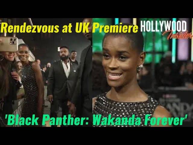 The Hollywood Insider Video UK Premiere Black Panther Wakanda Forever