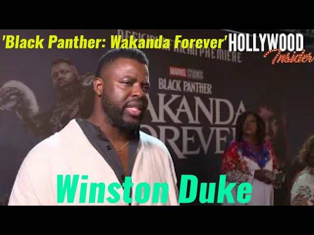 The Hollywood Insider Video Winston Duke Interview