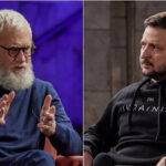 The Hollywood Insider David Letterman Zelenskyy Ukraine