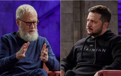 David Letterman’s Newest Next Guest Amidst War: Ukrainian President Volodymyr Zelenskyy