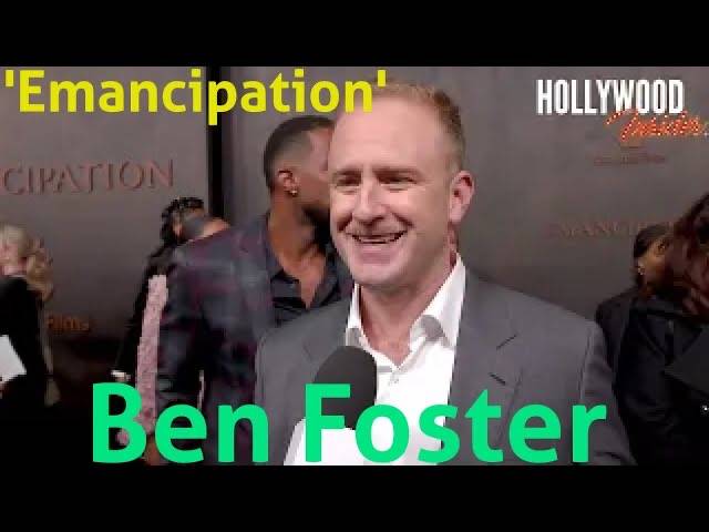 The Hollywood Insider Video Ben Foster 'Emancipation' Interview