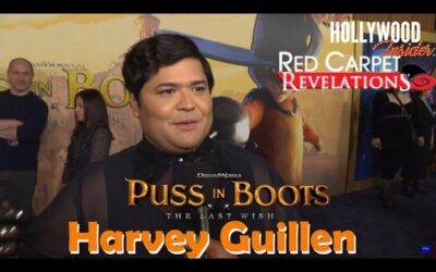 Video: Harvey Guillén ‘Puss in Boots: The Last Wish’ | Red Carpet Revelations