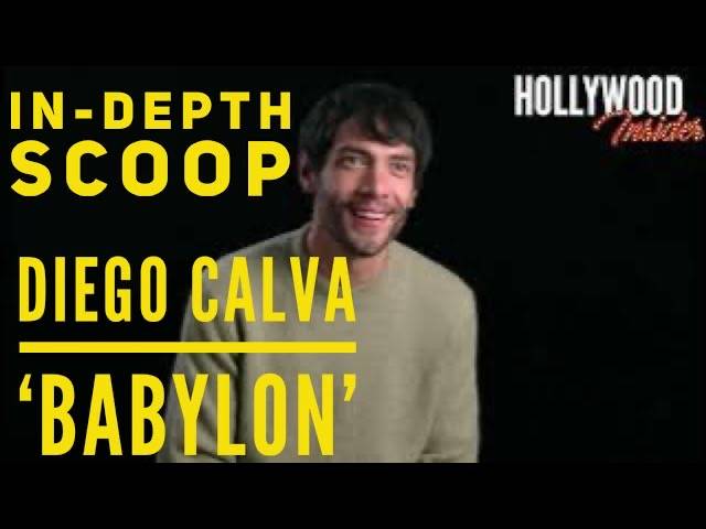 The Hollywood Insider Video Diego Calva 'Babylon' Interview