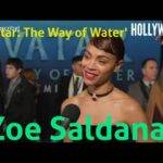 The Hollywood Insider Video Zoe Saldana 'Avatar: The Way of Water' Interview