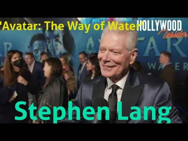 The Hollywood Insider Video Stephen Lang 'Avatar: The Way of Water' Interview