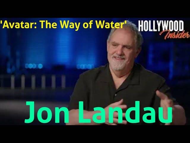 The Hollywood Insider Video Jon Landau 'Avatar: The Way of Water' Interview