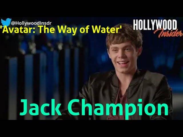 The Hollywood Insider Video Jack Champion 'Avatar: The Way of Water' Interview