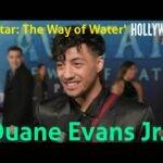 The Hollywood Insider Video Duane Evans Jr. 'Avatar: The Way of Water' Interview