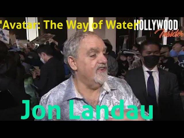 The Hollywood Insider Video Jon Landau 'Avatar: The Way of Water' Interview