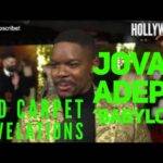 The Hollywood Insider Video Jovan Adepo 'Babylon' Interview