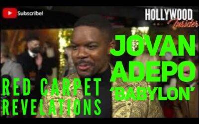 Video: Red Carpet Revelations with Jovan Adepo on His New Film ‘Babylon’