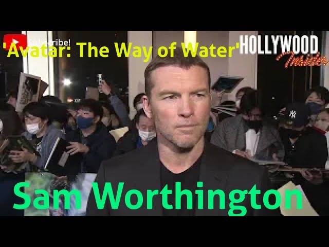 The Hollywood Insider Video Sam Worthington 'Avatar: The Way of Water' Interview