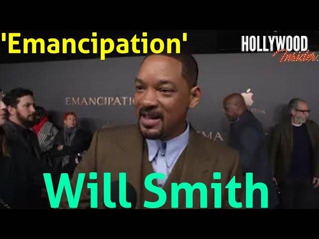 The Hollywood Insider Video Will Smith 'Emancipation' Interview