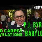 The Hollywood Insider Video P.J. Byrne 'Babylon' Interview