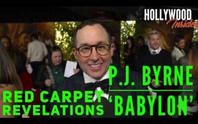 Video: Red Carpet Revelations with P.J. Byrne on His New Film ‘Babylon’