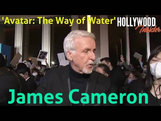 The Hollywood Insider Video James Cameron 'Avatar: The Way of Water' Interview