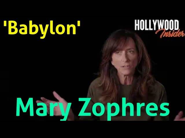 The Hollywood Insider Video Mary Zophres 'Babylon' Interview