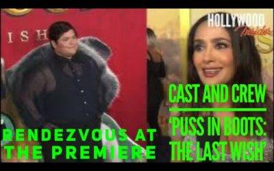 Video: Rendezvous at The Premiere of ‘Puss in Boots: The Last Wish’ with Reactions From Cast and Crew