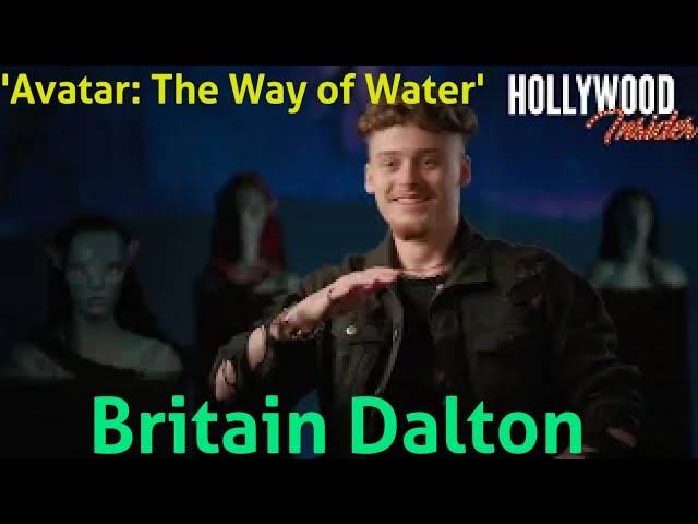 The Hollywood Insider Video Britain Dalton 'Avatar: The Way of Water' Interview