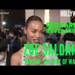 The Hollywood Insider Video Zoe Saldana 'Avatar: The Way of Water' Interview