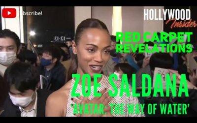 Video: Red Carpet Revelations with Zoe Saldana on Her New Film ‘Avatar: The Way of Water’ Tokyo Premiere