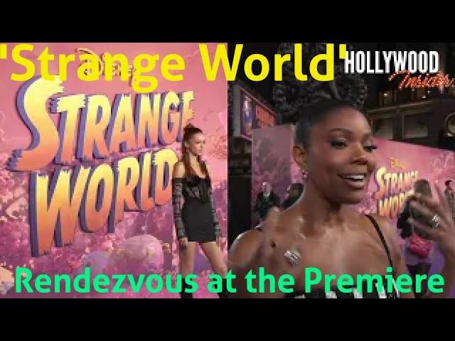 The Hollywood Insider Video Cast and Crew 'Strange World' Interview