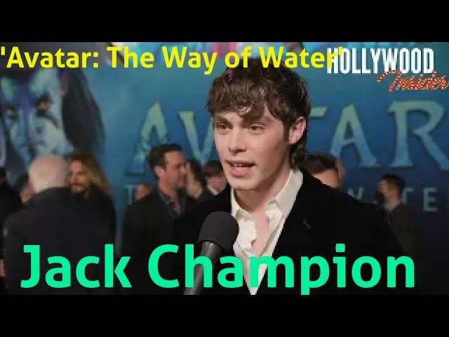 The Hollywood Insider Video Jack Champion 'Avatar: The Way of Water' Interview