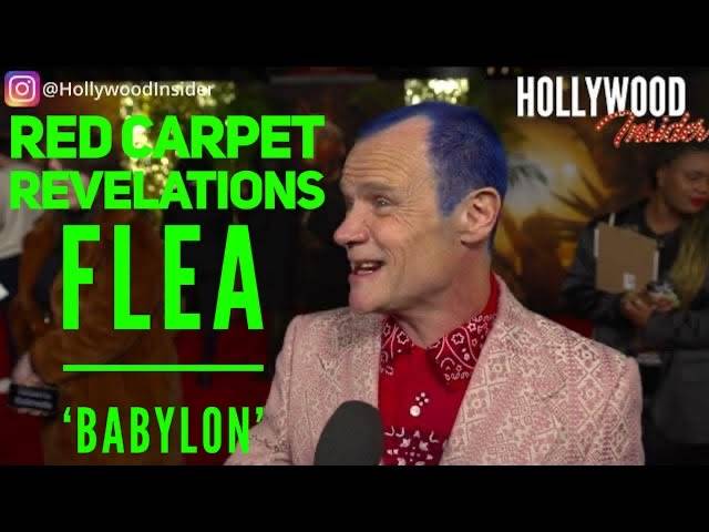 The Hollywood Insider Video Flea 'Babylon' Interview