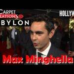 The Hollywood Insider Video Max Minghella 'Babylon' Interview