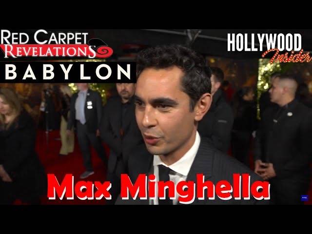 The Hollywood Insider Video Max Minghella 'Babylon' Interview
