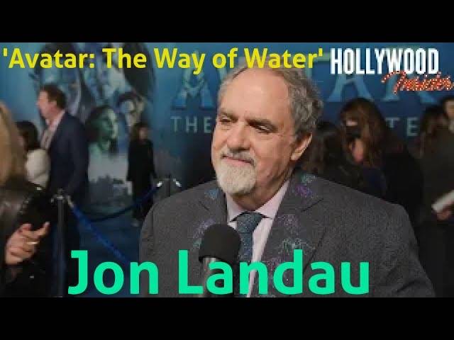 The Hollywood Insider Video Jon Landau 'Avatar: The Way of Water' Interview