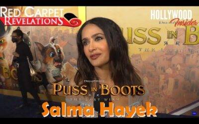 Video: Salma Hayek ‘Puss in Boots: The Last Wish’ | Red Carpet Revelations